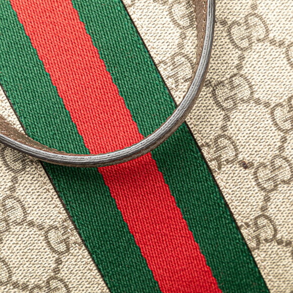 GUCCI Brown Leather Shoulder Bag - Picture 4 of 12